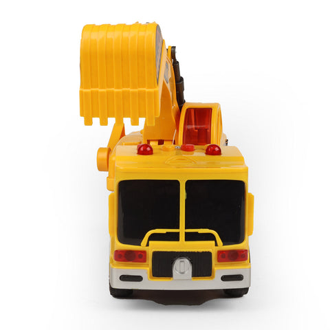 Heavy Builder with Light | Friction-powered Toy | Push & go Toy | Pull-Push Vehicle | Construction Toy for Kids | Toy Truck | Engineering Toy | Pull Along | Easy Play | For Kids age 3+ years