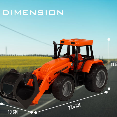 Grab Loader | Friction-powered Toy | Push & go Toy | Pull-Push Vehicle | Construction Toy for Kids | Toy Truck | Engineering Toy | Pull Along | Easy Play | For Kids age 3+ years